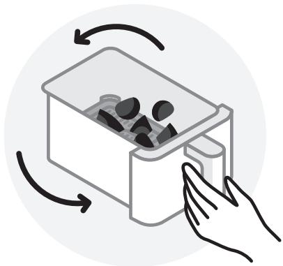 NUTRIBULLET NBA081B - OM DE KOOKTEMPERATUUR/--TIJD HANDMATIG IN TE - 1