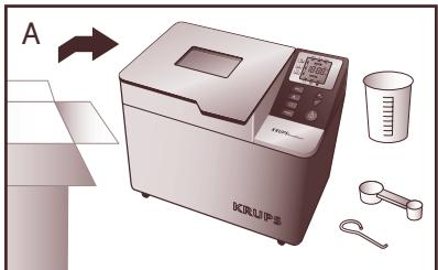 KRUPS KX7000 - Avant la première utilisation - 1