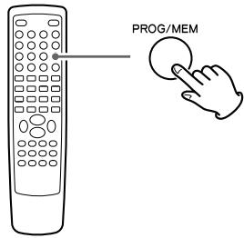TEAC DR-H338IS - Appuyez sur la touche program. - 1