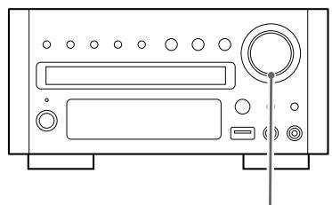 TEAC DR-H338IS - Faites jouer la source, et régalez le volume avec le bouton volume. - 1