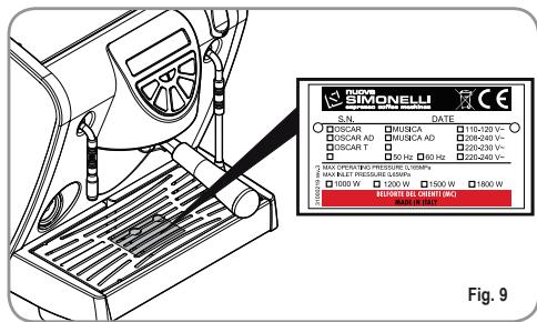NUOVA SIMONELLI MUSICA VOLO - Renseignements aux utilisateurs - 1