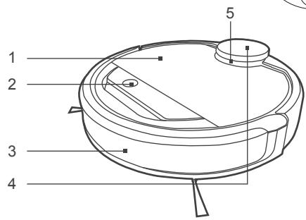 ECOVACS 00930 - Schéma du produit - 1
