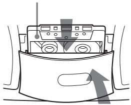 SONY CFD-E95 - Wiedergeben einer Kassette - 3
