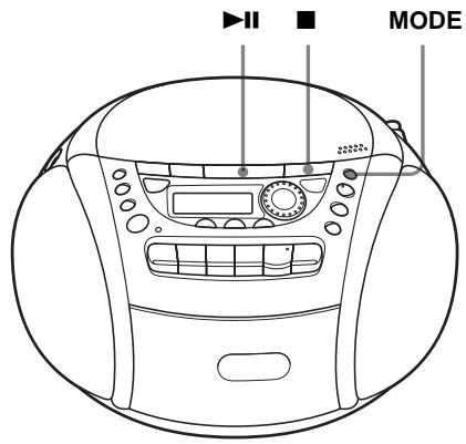 SONY CFD-E95 - Lecture de plages dans un ordre quelconque - 1