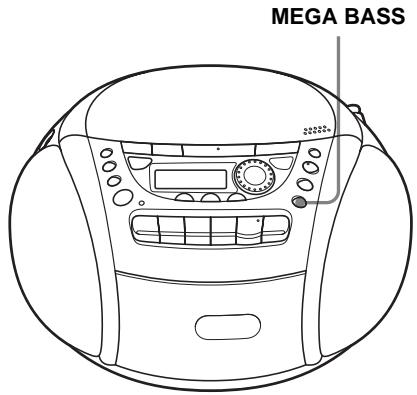 SONY CFD-E95 - sonore (MEGA BASS) - 1