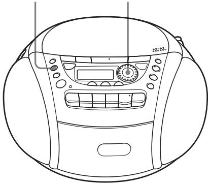 SONY CFD-E95 - commande - 1