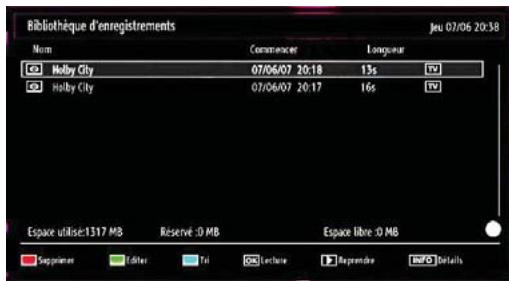 WINDSOR WD4212T - Regarder les programmes enregistrés - 1