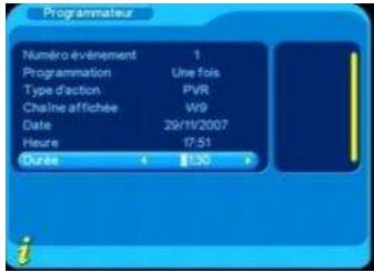 CGV PREMIO ST4WH+CLE USB - Enregistrement différé à l'aide du «programmateur - 1