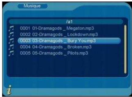 CGV PREMIO ST4WH+CLE USB - Menu musique - 2