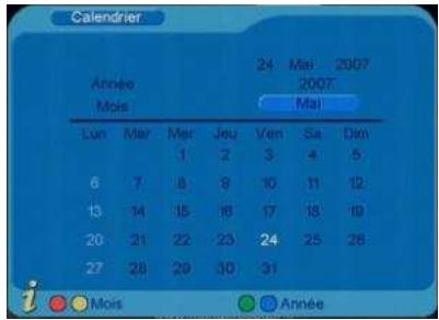 CGV PREMIO ST4WH+CLE USB - Pour utiliser le calendrier : - 1