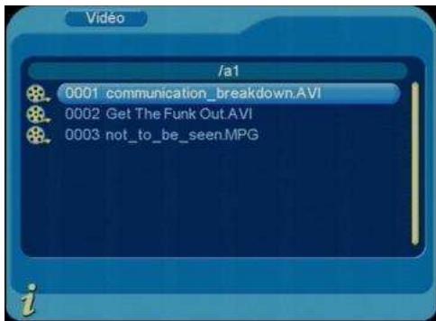 CGV PREMIO ST4WH+CLE USB - Menu vidéo - 2