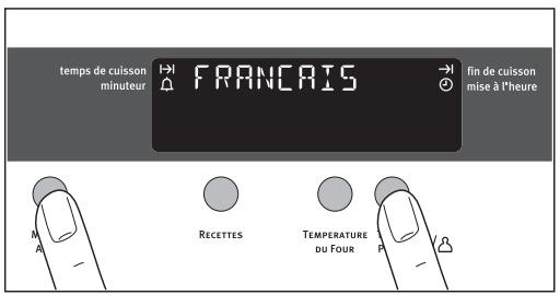 ARTHUR MARTIN FE 4416 WCO - Sélection de la langue - 2