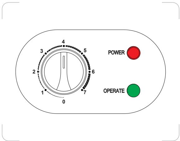 DARTY PLCH205 - De temperatur regelen - 1