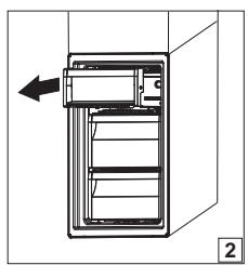 WHIRLPOOL W7921IOX - Retirer le récipient du bac du congélateur - 2