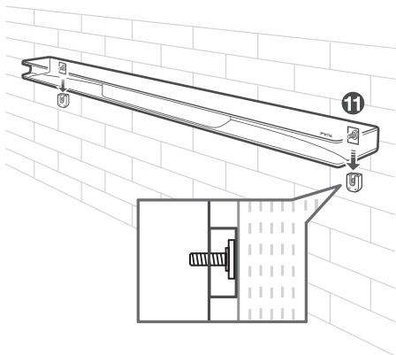 TCL TS9030 - Montage mural de l'unité principale de la barre de son - 4