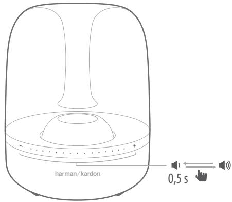 HARMAN KARDON AURA NOIR - Réglage du volume - 1