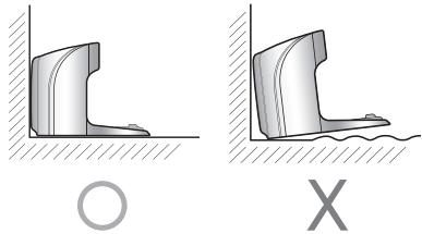 LG VR1013 - Méthode d'installation de la base de chargement - 1