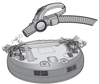 LG VR1013 - Manipulation des brosses laterales - 1