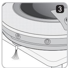 LG VR1013 - Manipulation des brosses laterales - 4