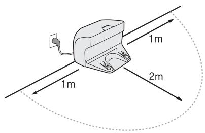 LG VR1013 - Méthode d'installation de la base de chargement - 2