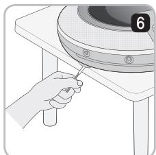 LG VR1013 - Manipulation des brosses laterales - 7