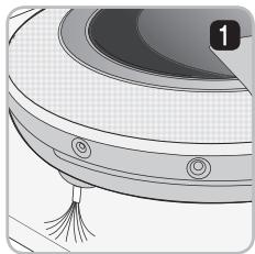LG VR1013 - Manipulation des brosses laterales - 2