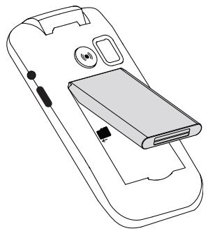 DORO 2880 - Insérer la batterie - 1