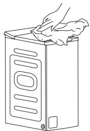 DARTY PTL75120 - Cleaning the Machine Housing - 1