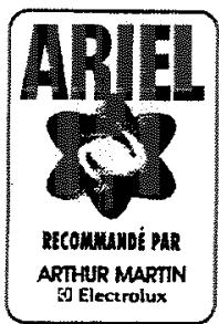 ARTHUR MARTIN AWT 1376 AA - Produits lessiviels et additifs - 1