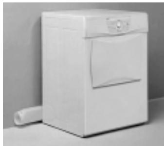 LADEN EC 3296 - Sèche-linge installé près d'un mur : évacuation d'air vers la gauche ou la droite - 4
