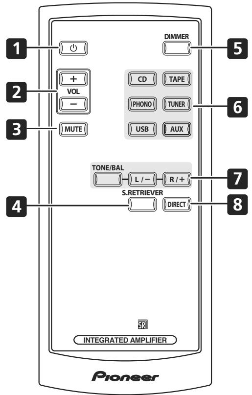 PIONEER A-A9-J - Télécommande - 1