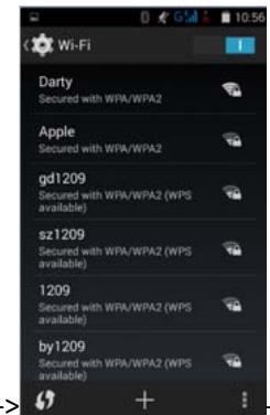 IT WORKS SA501 - Paramètres internet - 3