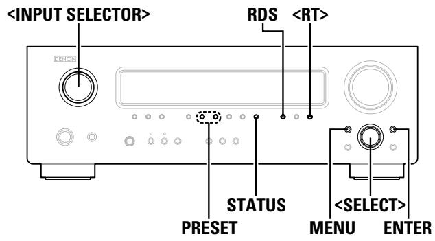 DENON DRA 500AE - Recherche PTV - 1