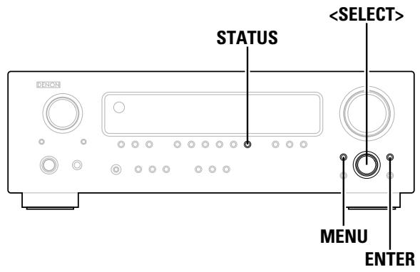 DENON DRA 700 - Mode de tri (tri de composants) - 1