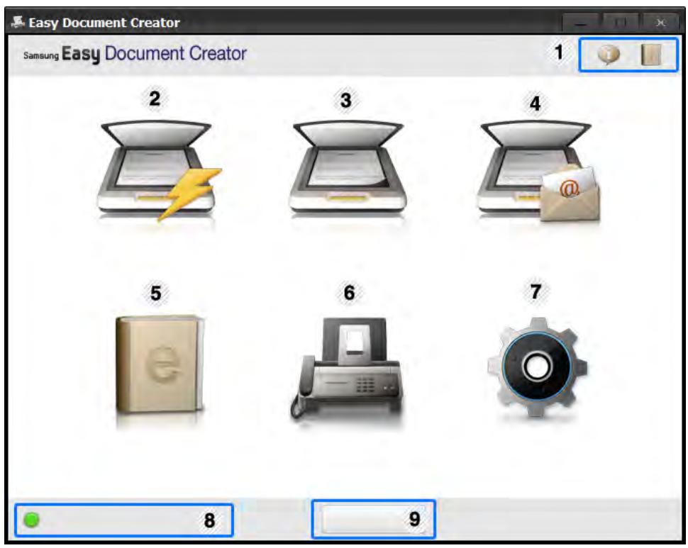 SAMSUNG CLX-3305 - Utilisation de samsung easy document creator - 3
