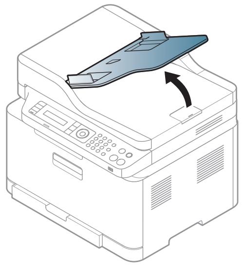 SAMSUNG CLX-3305 - Bourrage du papier d'origine dans la zone de sortie du scanner - 2