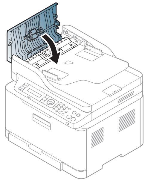 SAMSUNG CLX-3305 - Bourrage du papier d'origine devant le scanner - 4