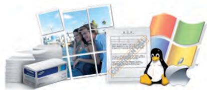 SAMSUNG CLX-3305 - Une large gamme de fonctions et le support des applications - 1