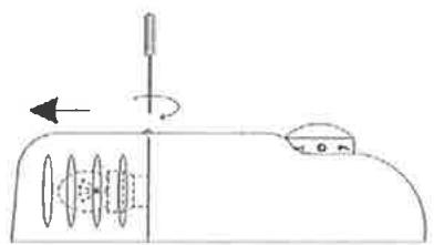 LA GERMANIA COV 310 WC - Remplacement de l'ampoule - 1