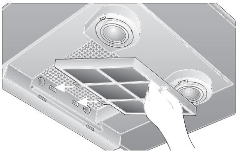 BOSCH DKE66 - Montar el filtro: - 1
