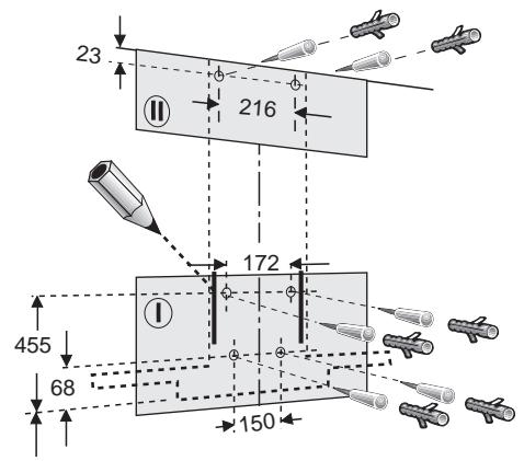 BOSCH DKE66 - Als vaste aansluiting nodig is: - 1