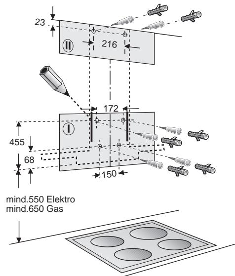 BOSCH DKE66 - En caso de besoinar una conexión fija a la red electrica: - 1