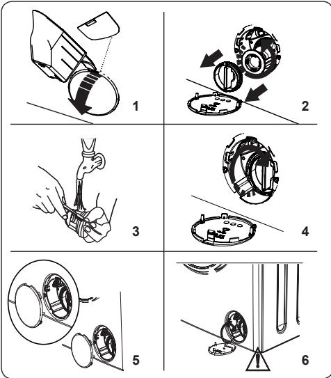 WINIA WVD-07TOWW12U45 - Filtrage de la pompe de vidange - 1