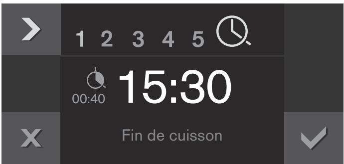 GAGGENAU BMP251110 - Différer la fin de cuisson - 1