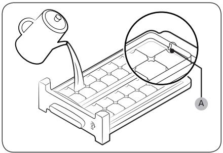 SAMSUNG RT46K6200S9 - Fabrication de glaçons (modèles applicables uniquement) - 1