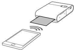CANON SELPHYSQUARE QX10S - 使用QR码连接并注册打印机。 - 1