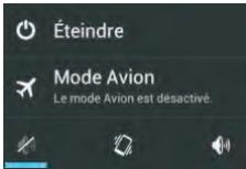 THOMSON EVERY 35 BL - Éteindre vous le téléphone, activer le mode avion, le mode silencieux et le mode vibreur - 1