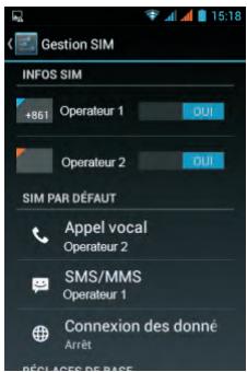 THOMSON EVERY 35 BL - Sélection de l'opérateur - 1