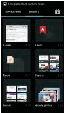 THOMSON EVERY 35 BL - Utilisation des widgets - 3