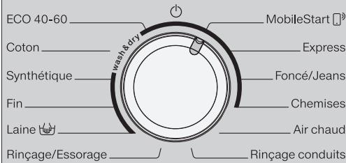 MIELE WTD163 - Via la position mobilestart - 1